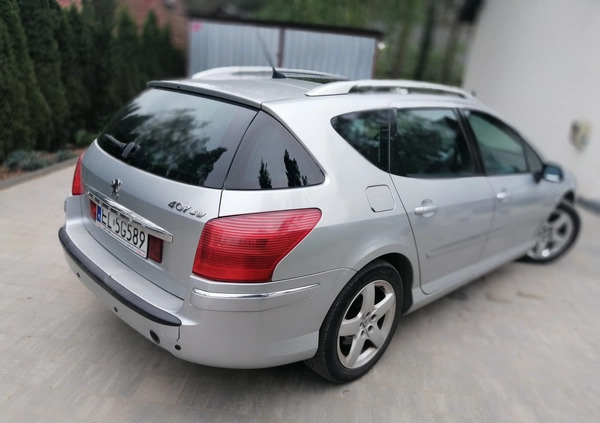 Peugeot 407 cena 13900 przebieg: 227962, rok produkcji 2007 z Przeworsk małe 781